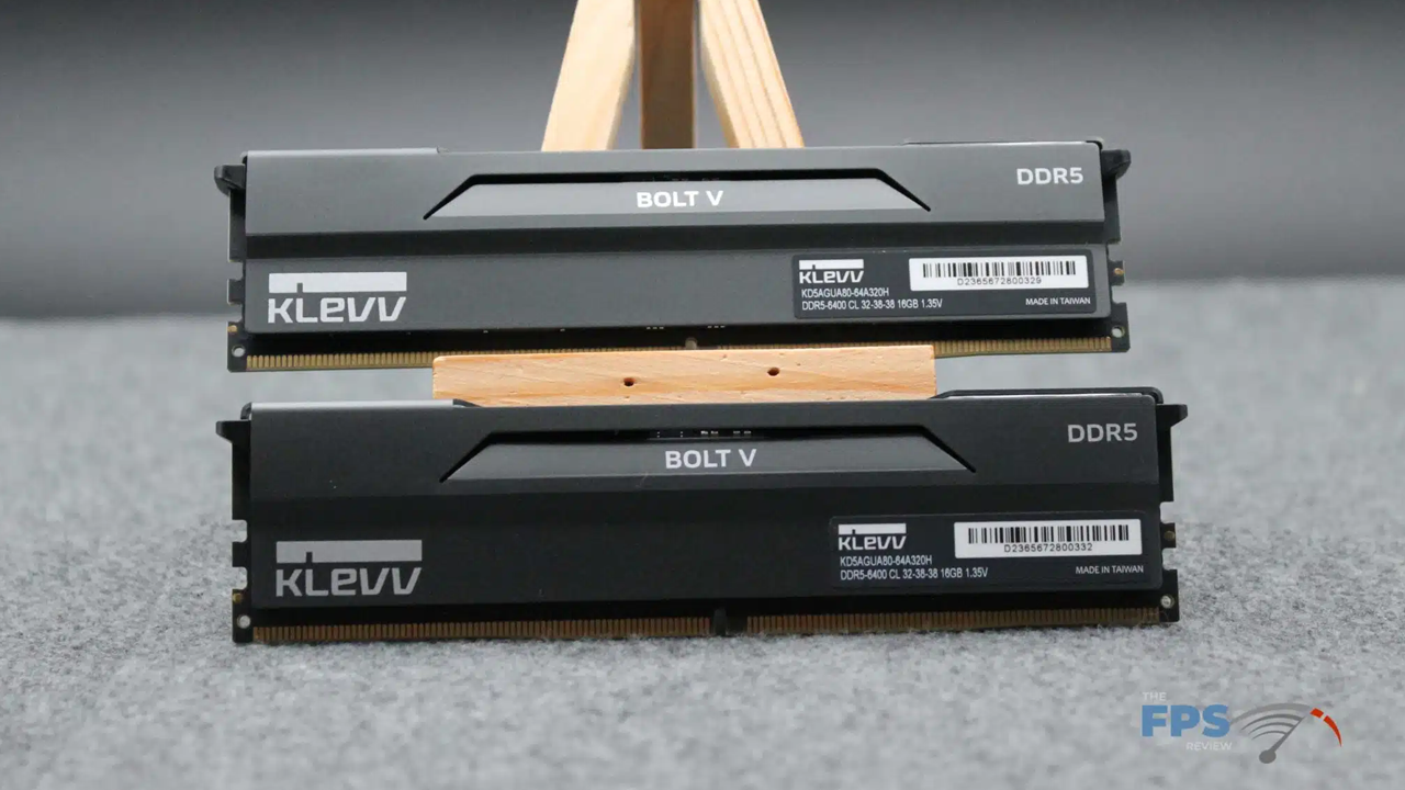 KLEVV Bolt V DDR5 32GB (2x16GB) 6400MHz Memory Review