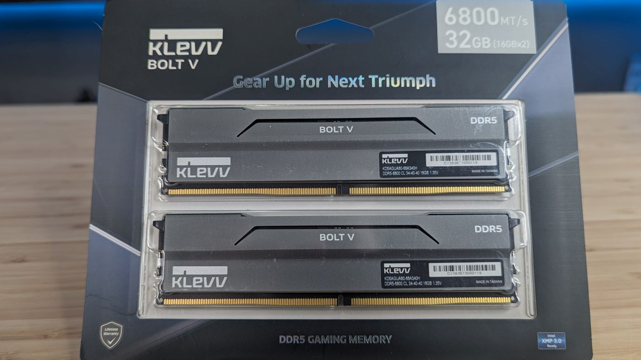 KLEVV Bolt V DDR5 RAM review — Power to Spare, Priced to Move