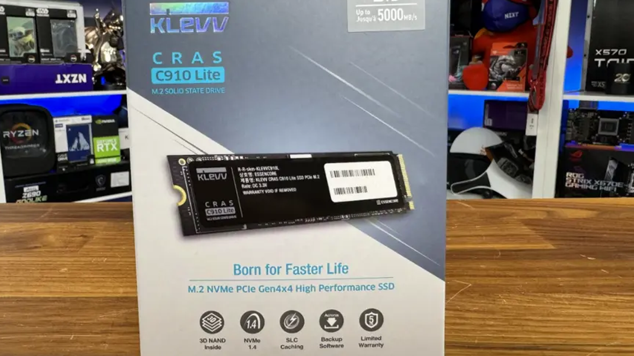 KLEVV CRAS C910 Lite 2TB Gen 4 NVMe SSD Review