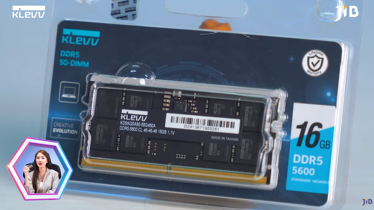 แรมโน้ตบุ๊ค สุดแรง แต่ราคาไม่แรงตาม KLEVV DDR5 SO DIMM | JIB Review EP.387