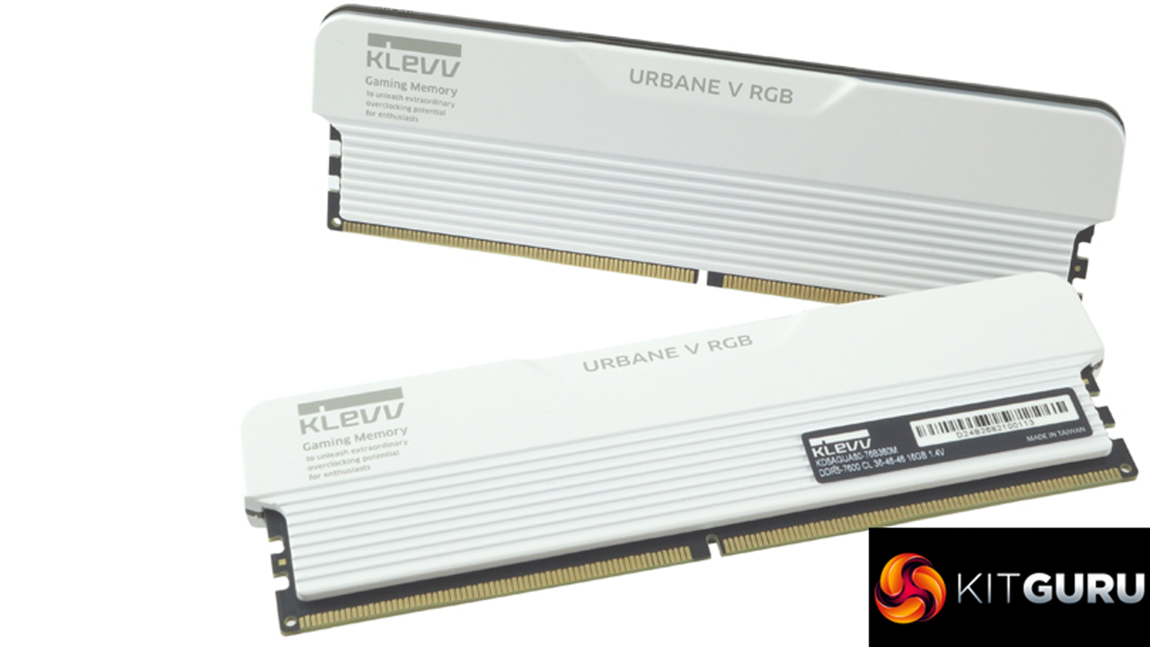 Klevv Urbane V RGB DDR5-7600MT/s 32GB Review