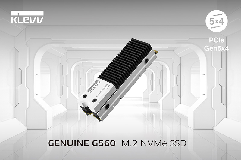 科賦推出超高速 GENUINE G560 PCIe Gen5 與 CRAS C715 PCIe Gen3 固態硬碟