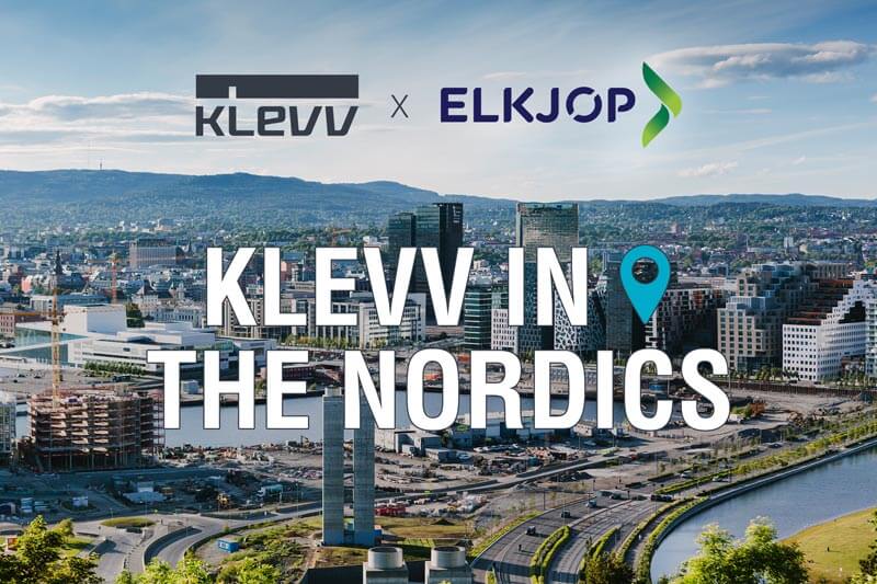 KLEVV Lands on Elkjøp Shelves Across the Nordics