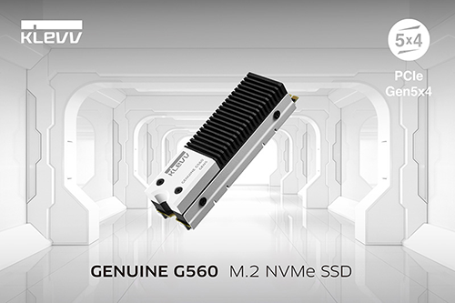 KLEVV, 가장 빠른 Gen5 SSD인 GENUINE G560 출시 & 성능이 개선된 Gen3 CRAS C715 출시