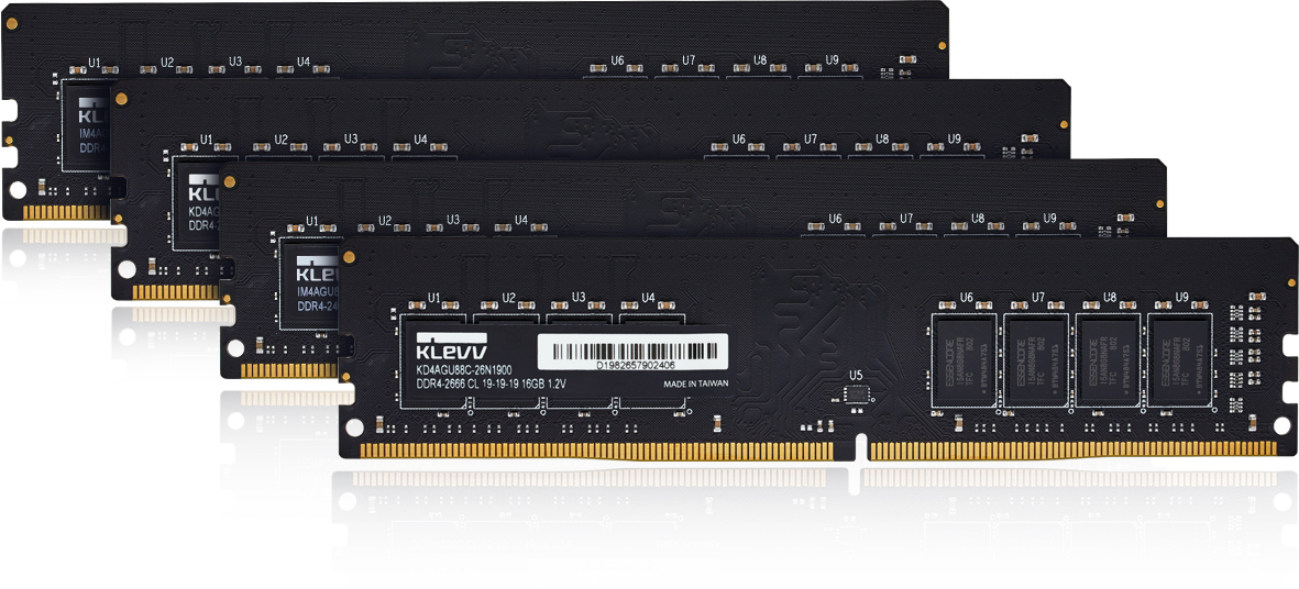 PC周辺機器KLEVV DDR4-2666 32GB (8GB x4)